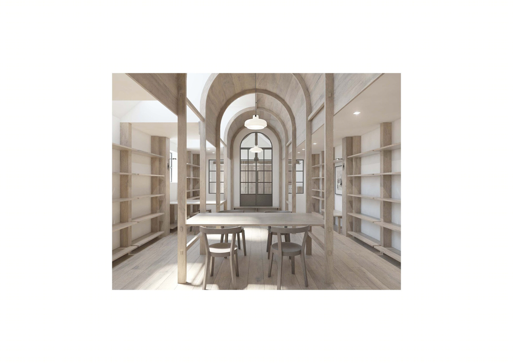 Crawshaw Architects 打造乡村图书馆，从牛棚到知识的华丽蜕变