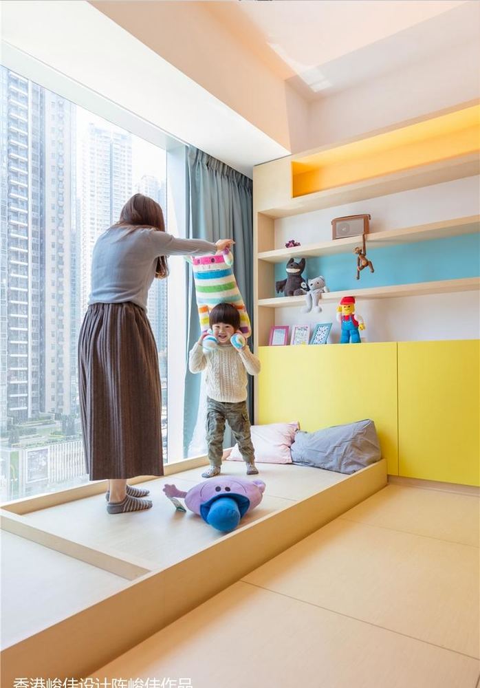香港将军澳 70 平米住宅设计，峻佳设计打造温馨童年之家