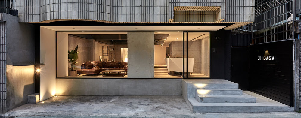 郑明辉打造现代水泥板展厅，展现独特创意设计