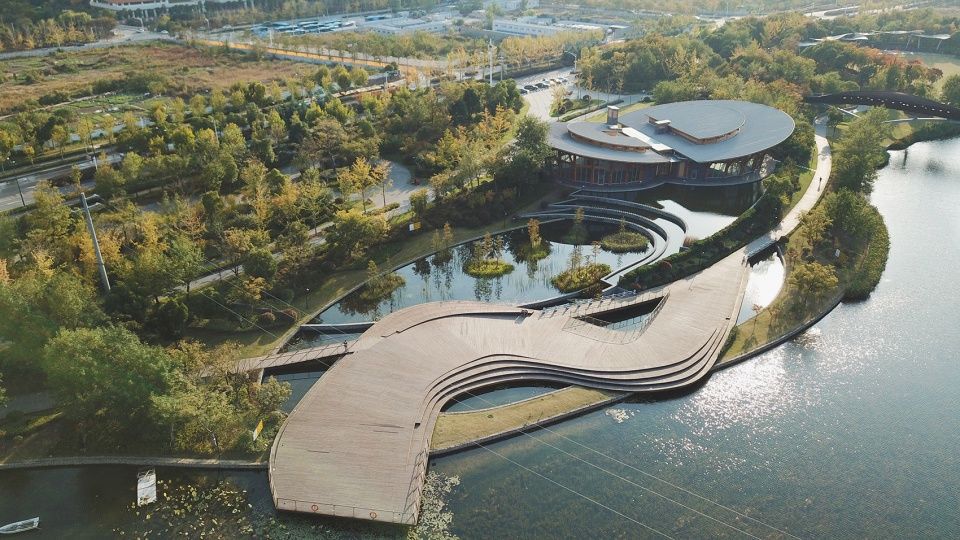 南京河西生态公园 | 水文化复兴的城市滨水空间