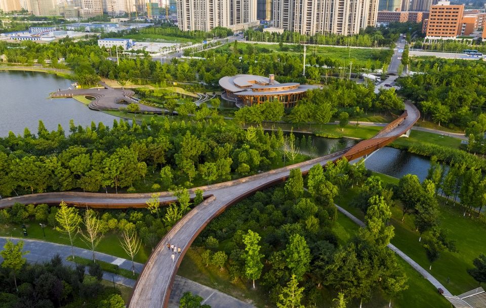 南京河西生态公园 | 水文化复兴的城市滨水空间