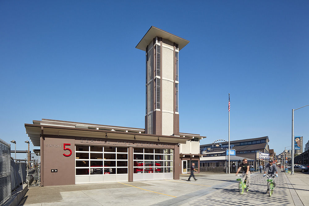 Seattle 地标消防站 5 号——现代风格与实用性的完美结合