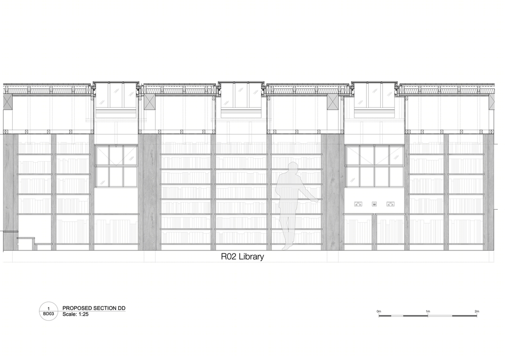 Crawshaw Architects 打造乡村图书馆，从牛棚到知识的华丽蜕变