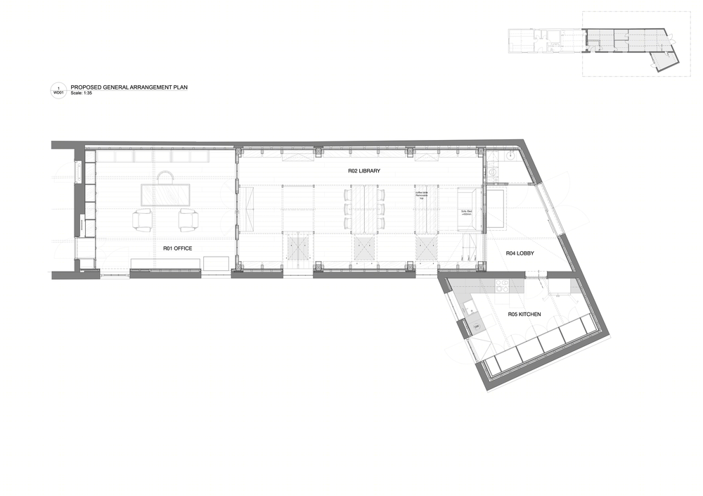 Crawshaw Architects 打造乡村图书馆，从牛棚到知识的华丽蜕变