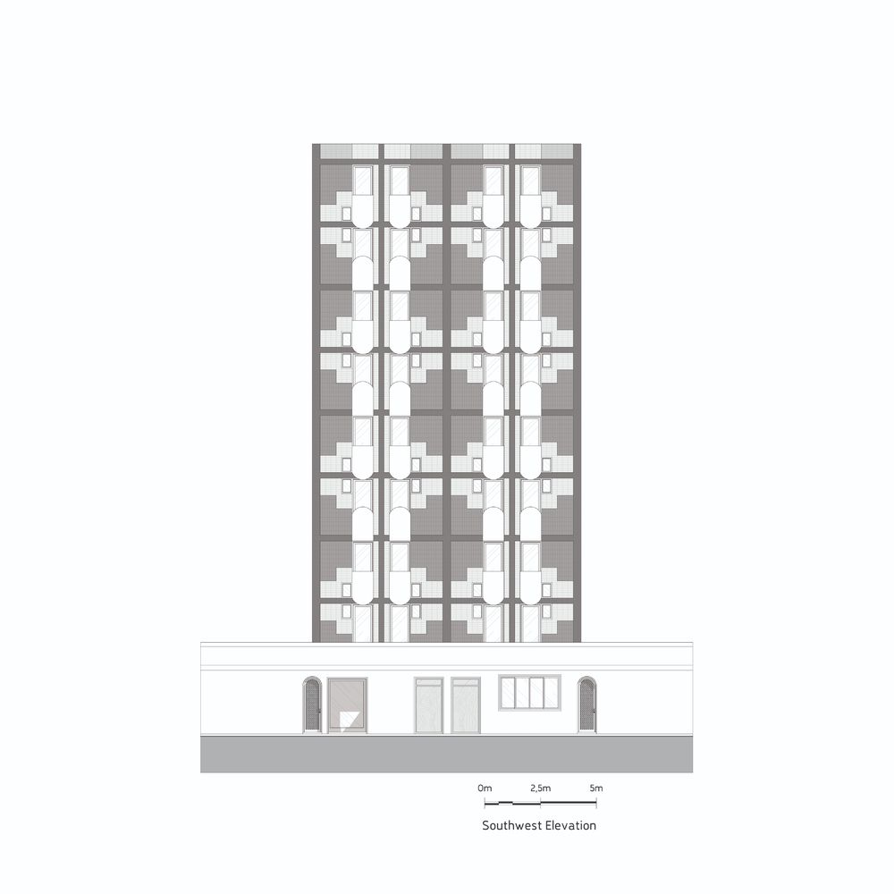 Uxolo Apartments | 南非开普敦的城市微单元住宅设计