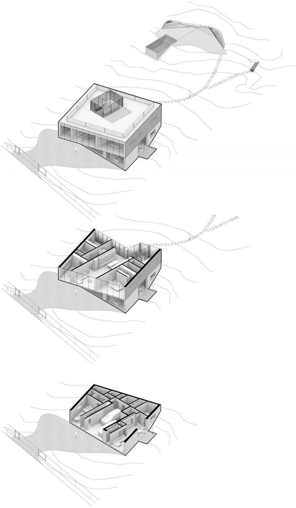 捷克 Lazy House | 融入自然的现代住宅设计