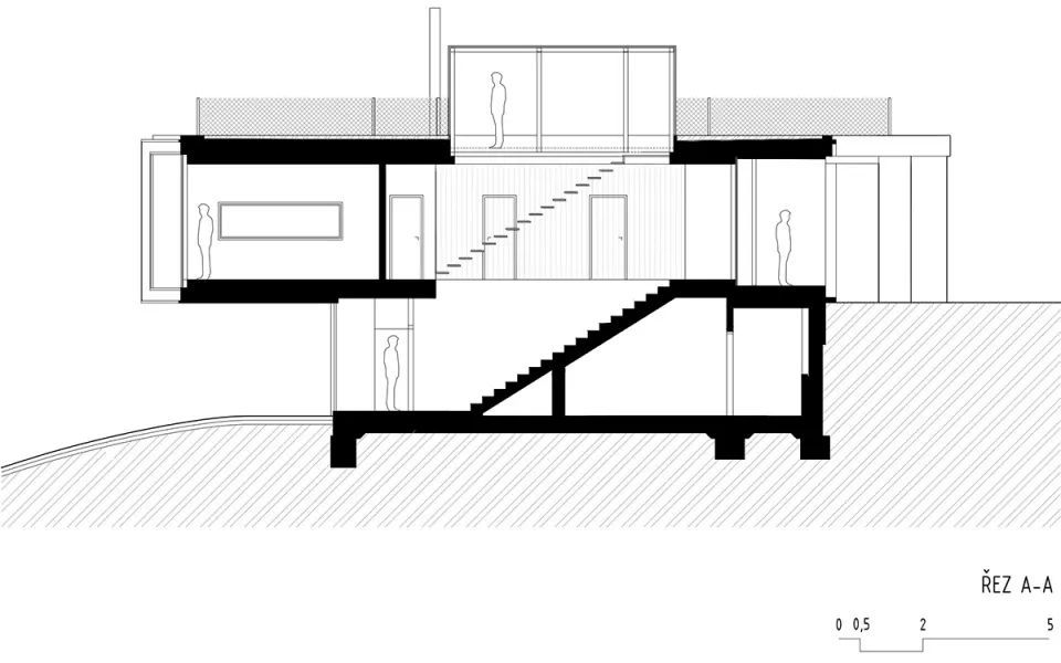 捷克 Lazy House | 融入自然的现代住宅设计