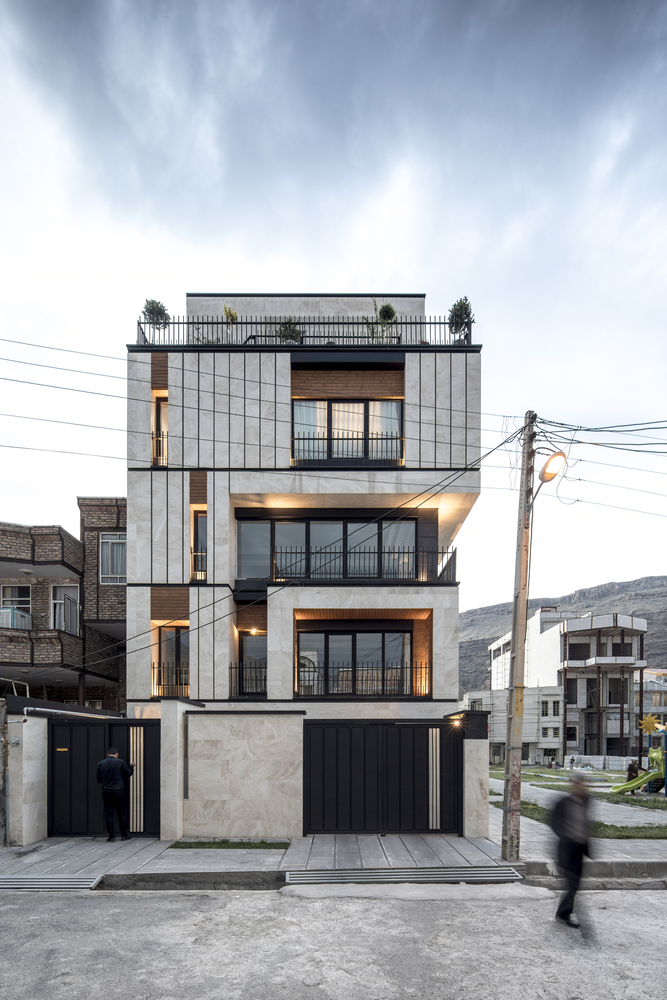 绿意盎然的中庭公园住宅