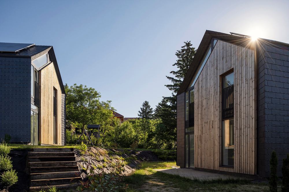 Balint Jaksa丨别墅建筑丨别墅丨TWINHOUSES