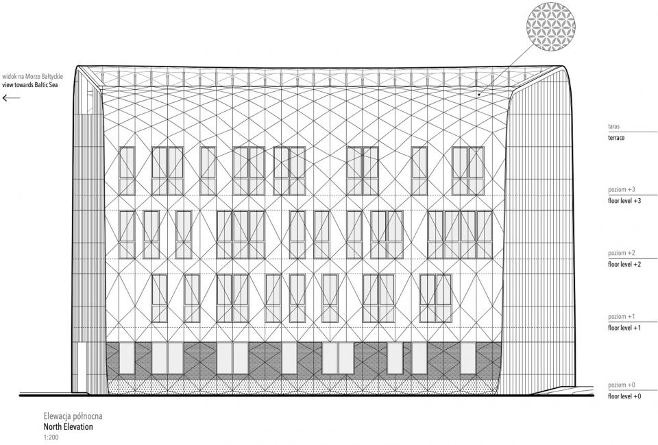 波兰“一号波浪” | 海浪般的建筑之美