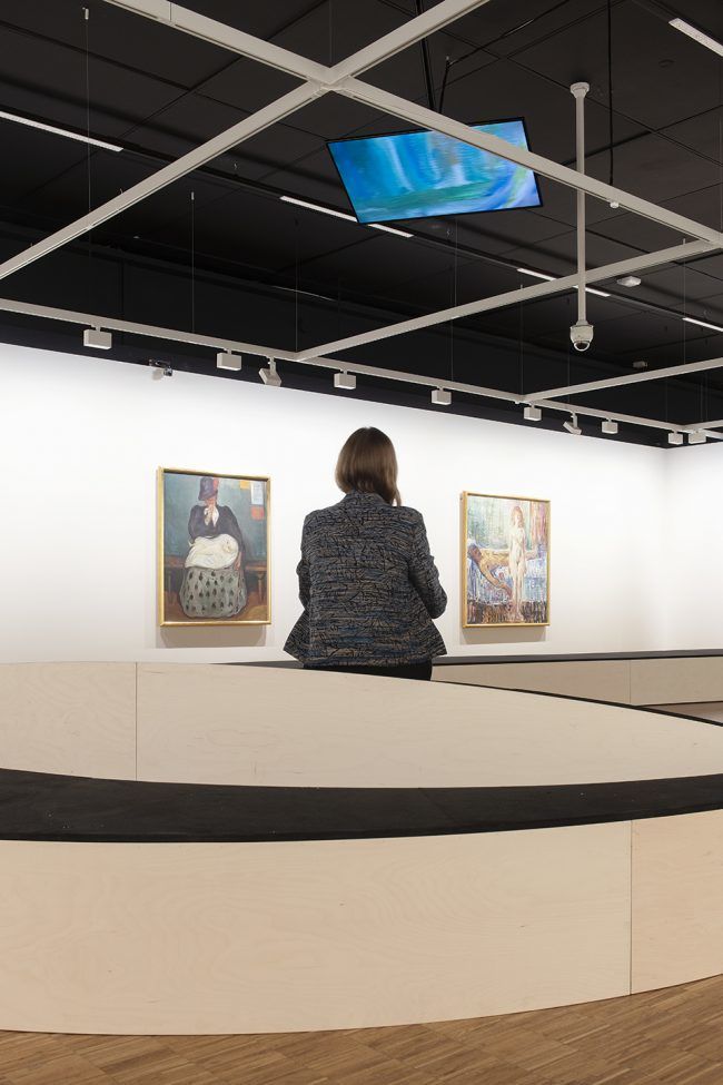 《在时钟与床之间》 | Snøhetta 打造回顾性蒙克画展