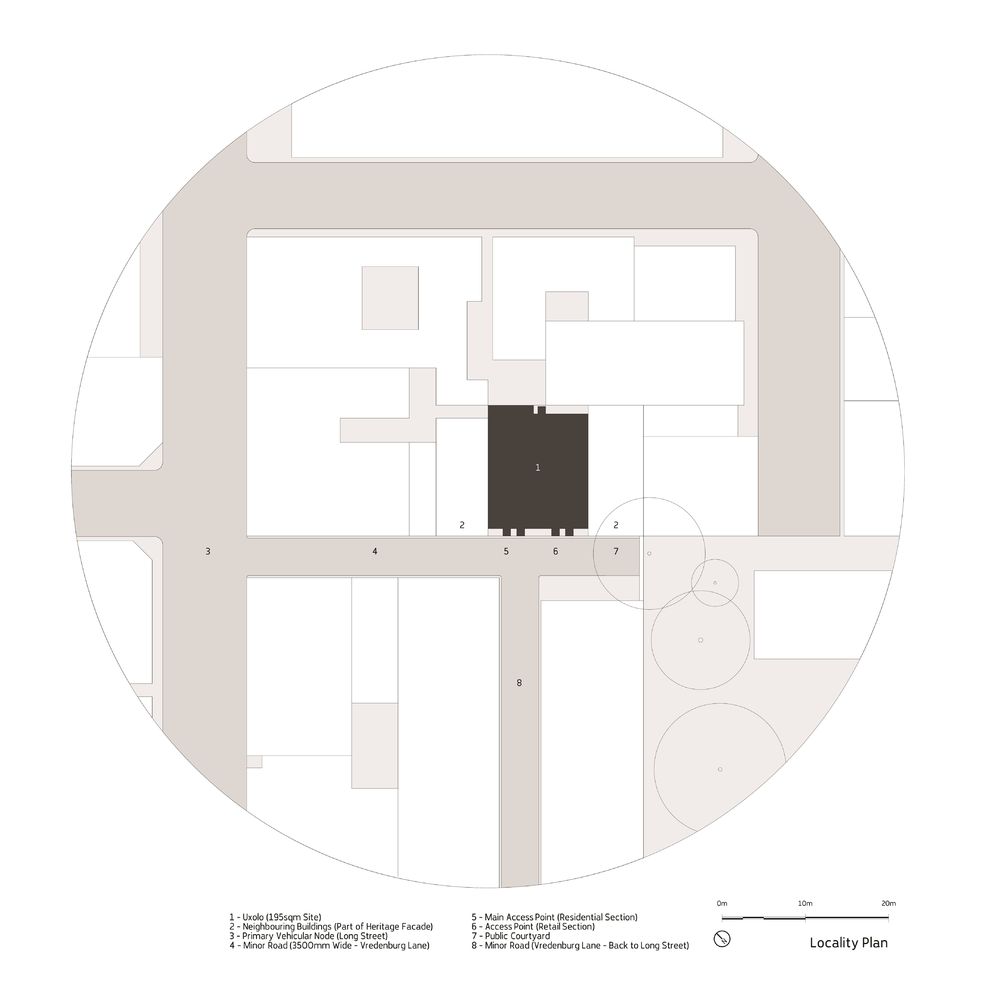 Uxolo Apartments | 南非开普敦的城市微单元住宅设计