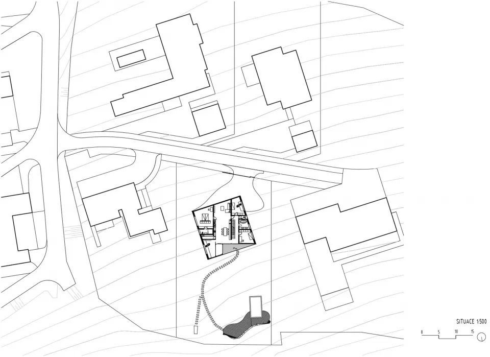 捷克 Lazy House | 融入自然的现代住宅设计