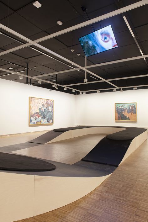 《在时钟与床之间》 | Snøhetta 打造回顾性蒙克画展