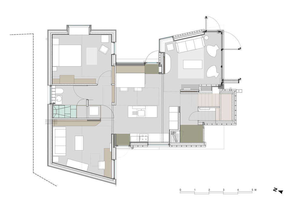 绿意盎然的家庭住宅——Zinc House