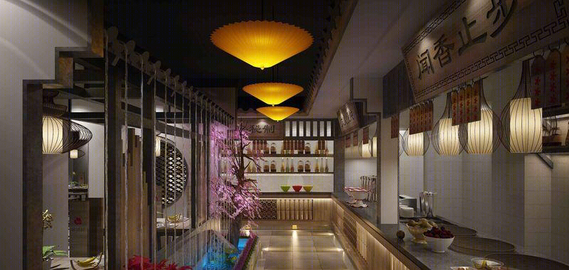 呼和浩特桃源记餐厅 | 中式 LOFT 风格营造惬意桃花源
