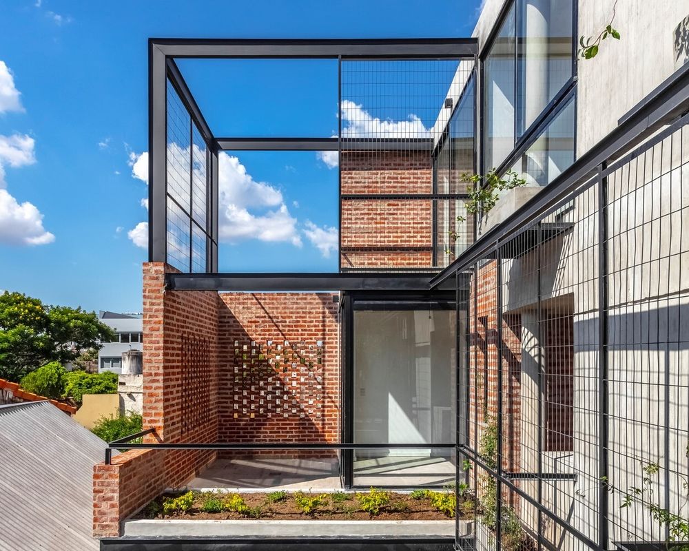 阿根廷 Saavedra 区 MA 4519 住宅楼——紧凑空间的创新设计