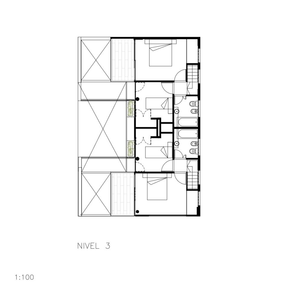 阿根廷 Saavedra 区 MA 4519 住宅楼——紧凑空间的创新设计