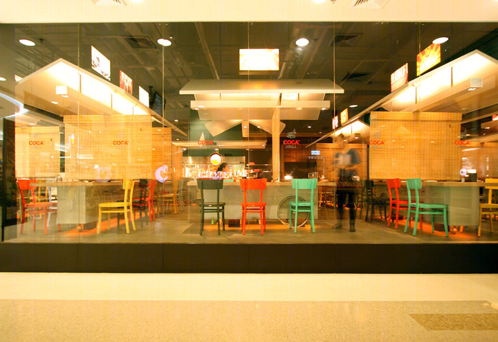 曼谷 Coca Grill 餐厅 | 街头风情的室内设计