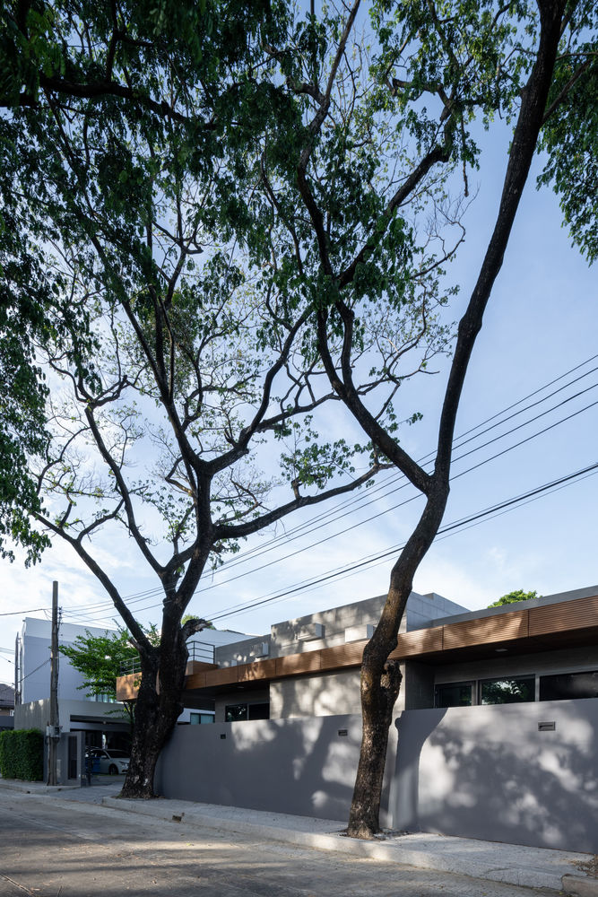 曼谷郊区别墅建筑——Phutthamonthon-Y House