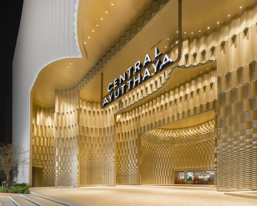 泰国 Central Ayutthaya 购物中心立面设计，演绎当地传统与现代融合之美