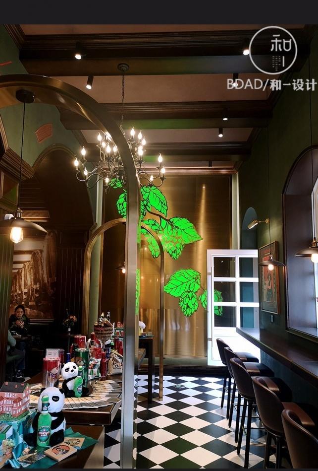 青岛和一设计--闫进伟丨咖啡店丨青啤  麦香咖啡馆（实景）