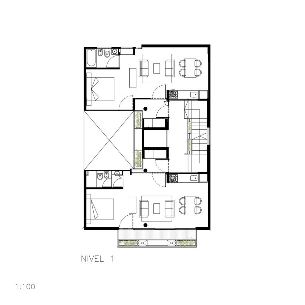 阿根廷 Saavedra 区 MA 4519 住宅楼——紧凑空间的创新设计