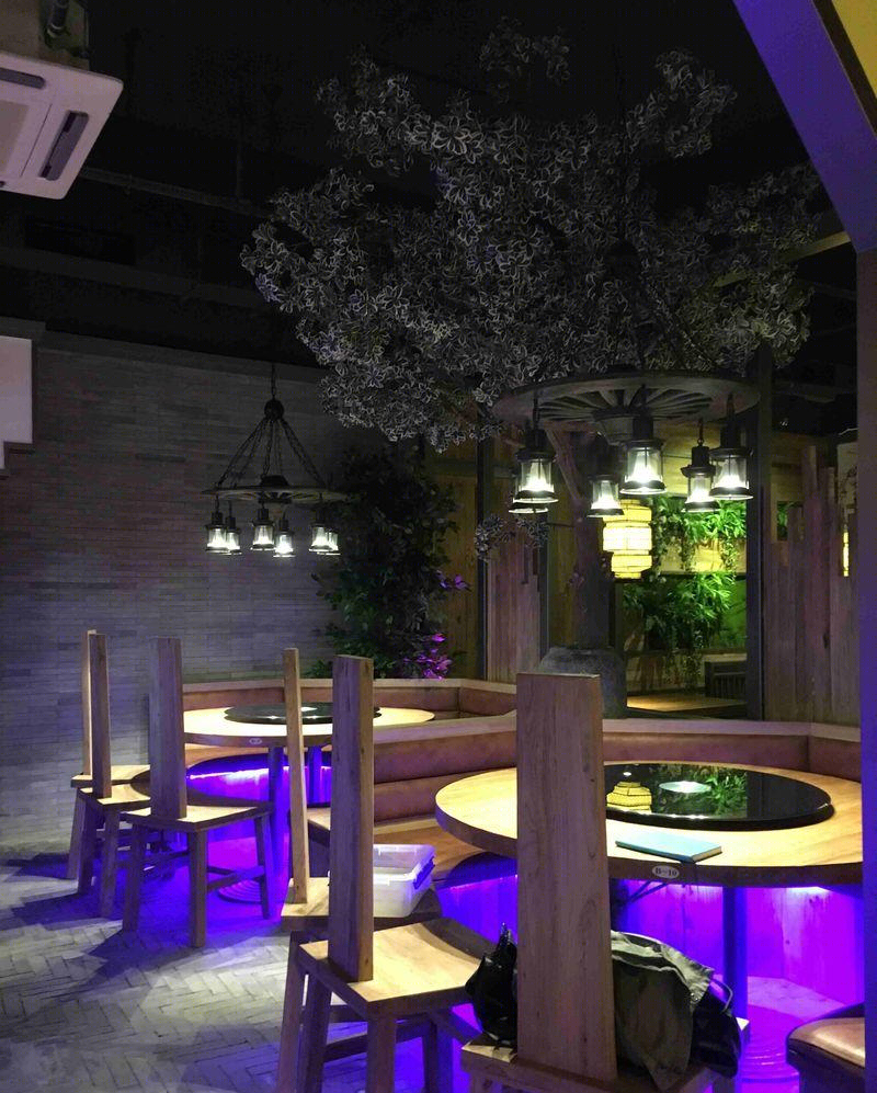 呼和浩特桃源记餐厅 | 中式 LOFT 风格营造惬意桃花源