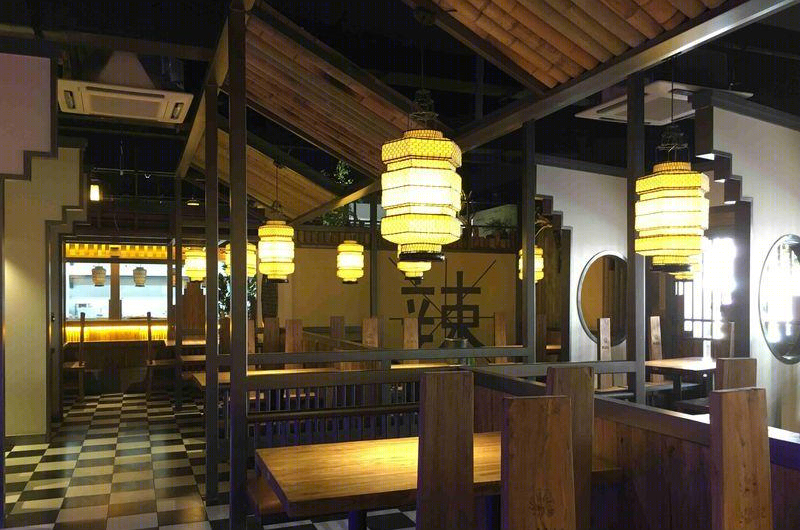 呼和浩特桃源记餐厅 | 中式 LOFT 风格营造惬意桃花源