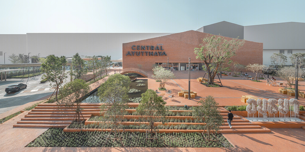 泰国 Central Ayutthaya 购物中心立面设计，演绎当地传统与现代融合之美