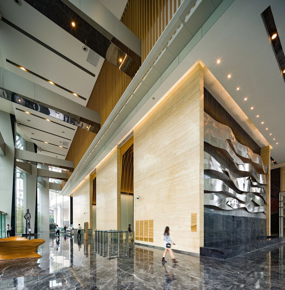 Evergrande Huazhi Plaza | 自然景观与现代建筑的完美融合