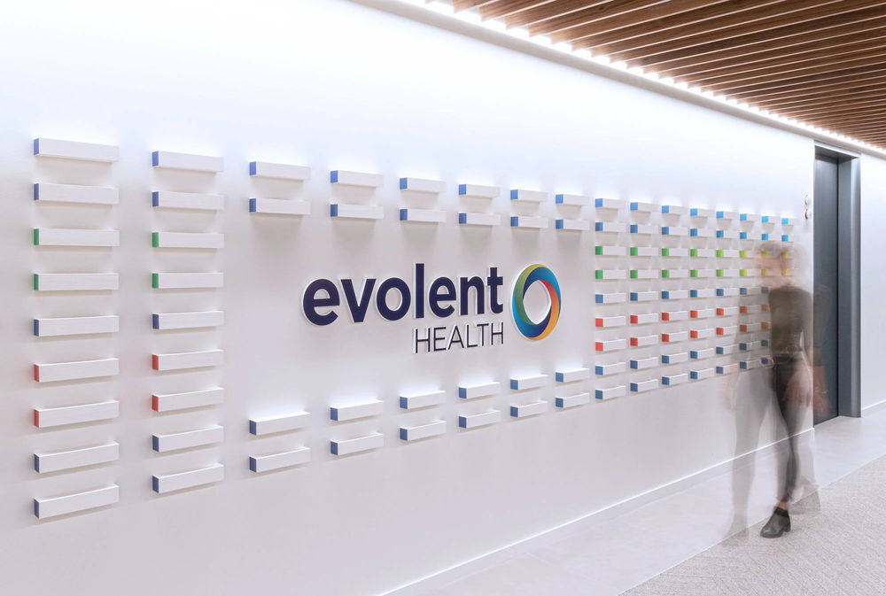 Evolent Health 芝加哥总部设计 | 大胆演绎品牌文化
