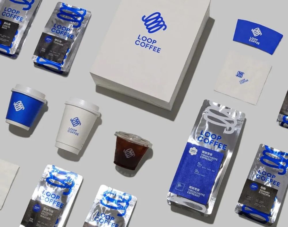 循环之美 | 2x4 设计的 Loop Coffee 品牌设计
