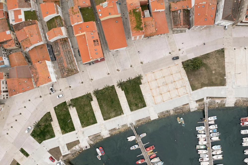 Borde portuario de Porto do Son