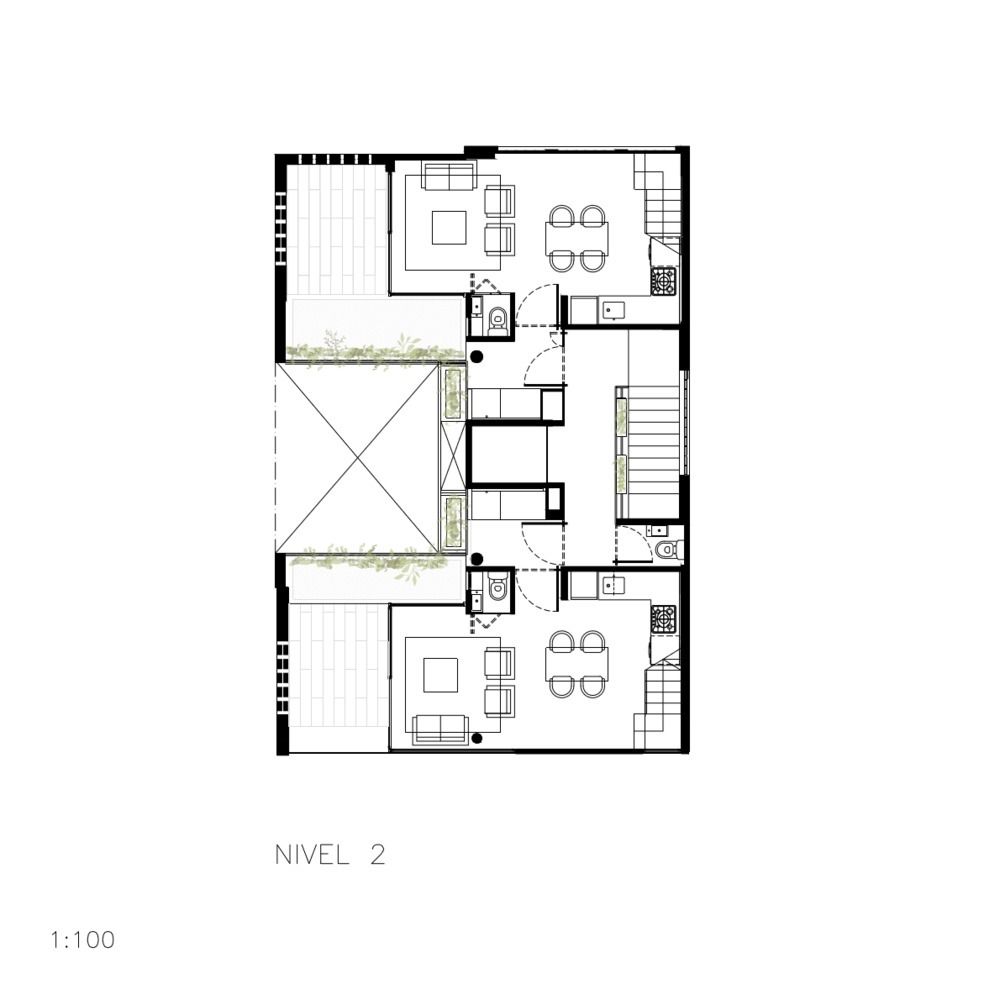 阿根廷 Saavedra 区 MA 4519 住宅楼——紧凑空间的创新设计