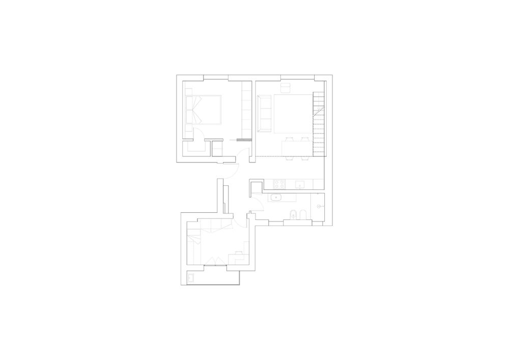 OKS ARCHITETTI 打造现代简约公寓 CasaL+M，完美融合功能与美感