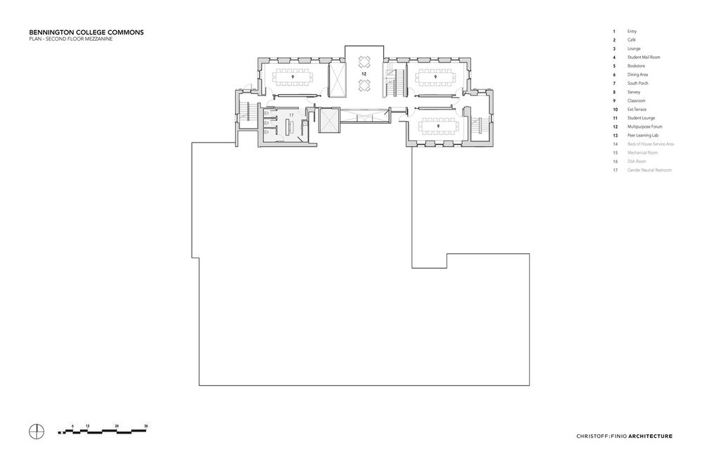 本宁顿学院 Commons 建筑 | 历史与现代的完美融合