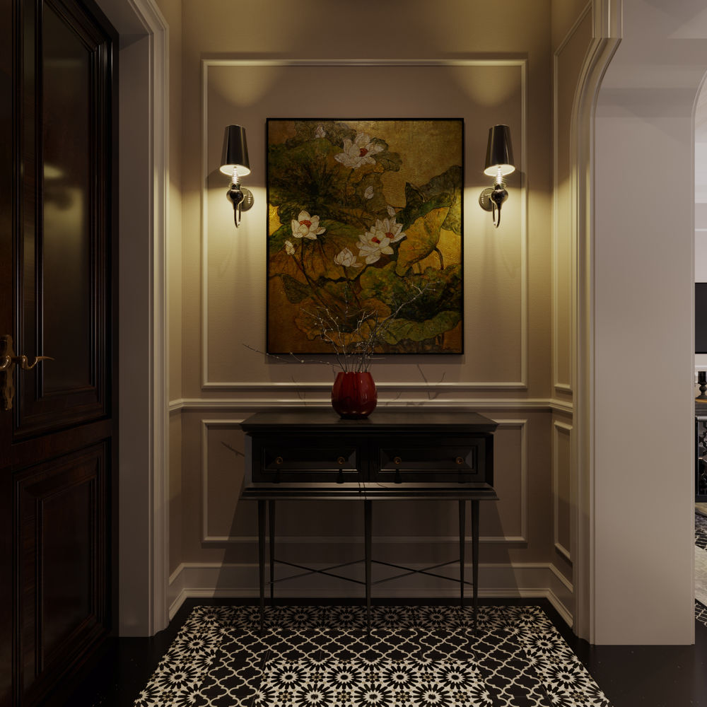越南 Thanh Nguyen 设计师打造 416m2 Indochine 风格别墅