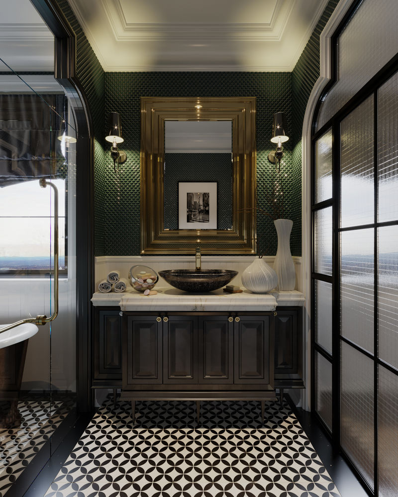 越南 Thanh Nguyen 设计师打造 416m2 Indochine 风格别墅