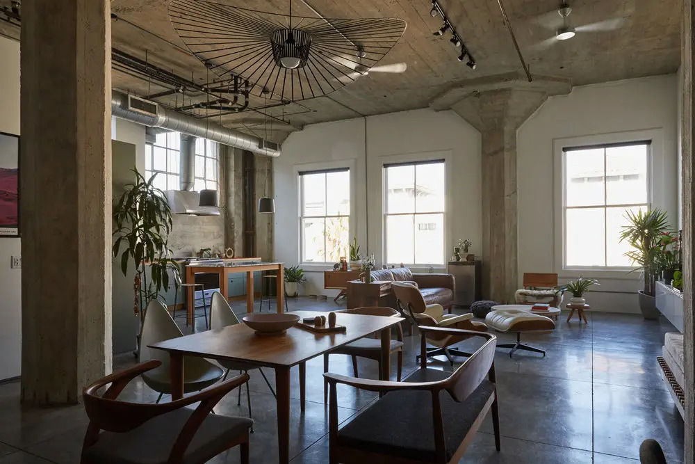 洛杉矶沙漠色时尚 Loft，历史建筑的新生命