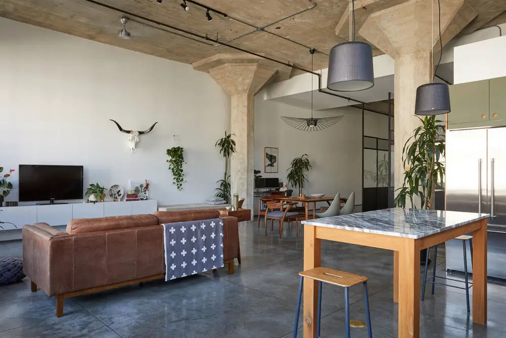 洛杉矶沙漠色时尚 Loft，历史建筑的新生命