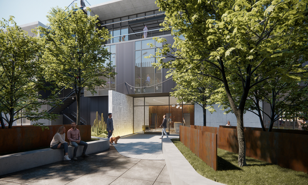 洛杉矶 Abramson Architects 设计的绿色办公建筑 Urban Canopy