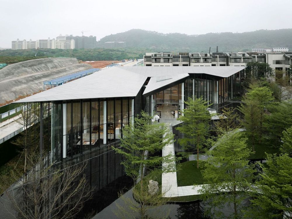 广东广州 | 传统与现代交融的“客家三角屋”社区中心