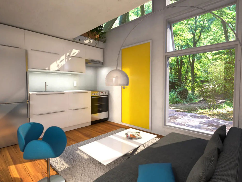 亚马逊推出 16 平米立方体 tiny house，可全球配送