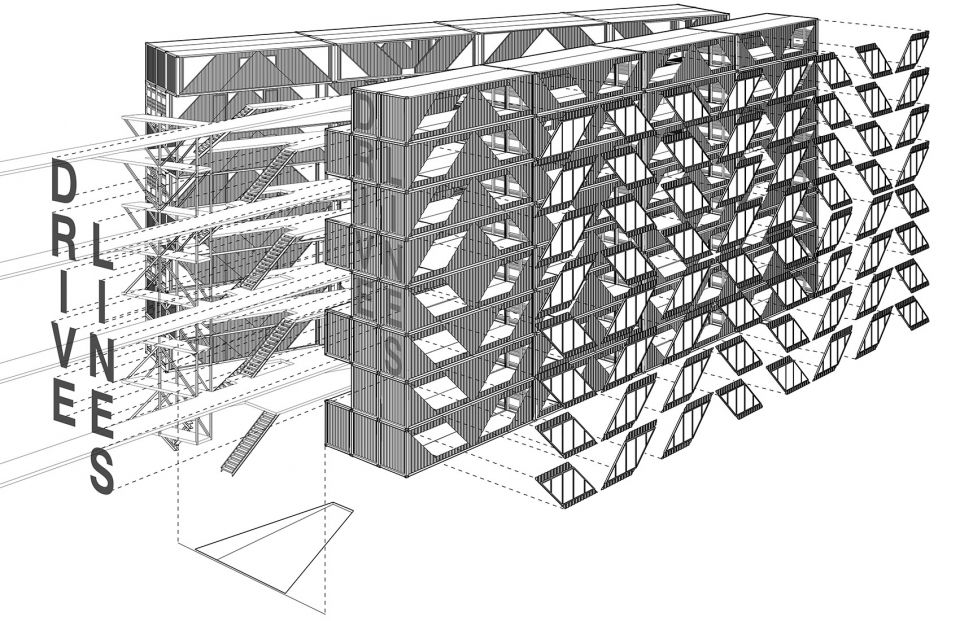 南非约翰内斯堡 Drivelines Studios 住宅楼——集装箱搭建的城市新生活