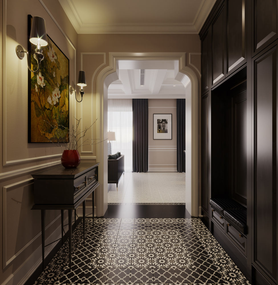 越南 Thanh Nguyen 设计师打造 416m2 Indochine 风格别墅