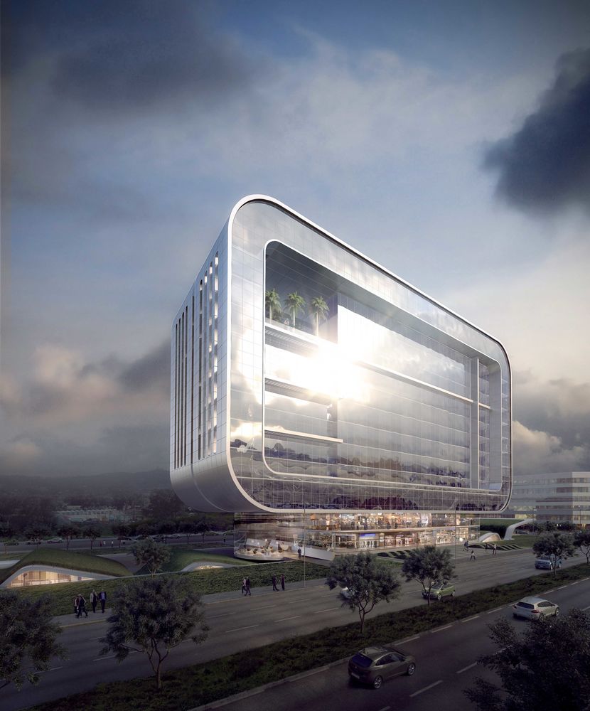 绿洲 | 硅谷技术中心的未来主义建筑
