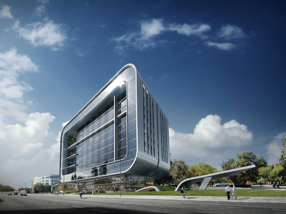 绿洲 | 硅谷技术中心的未来主义建筑