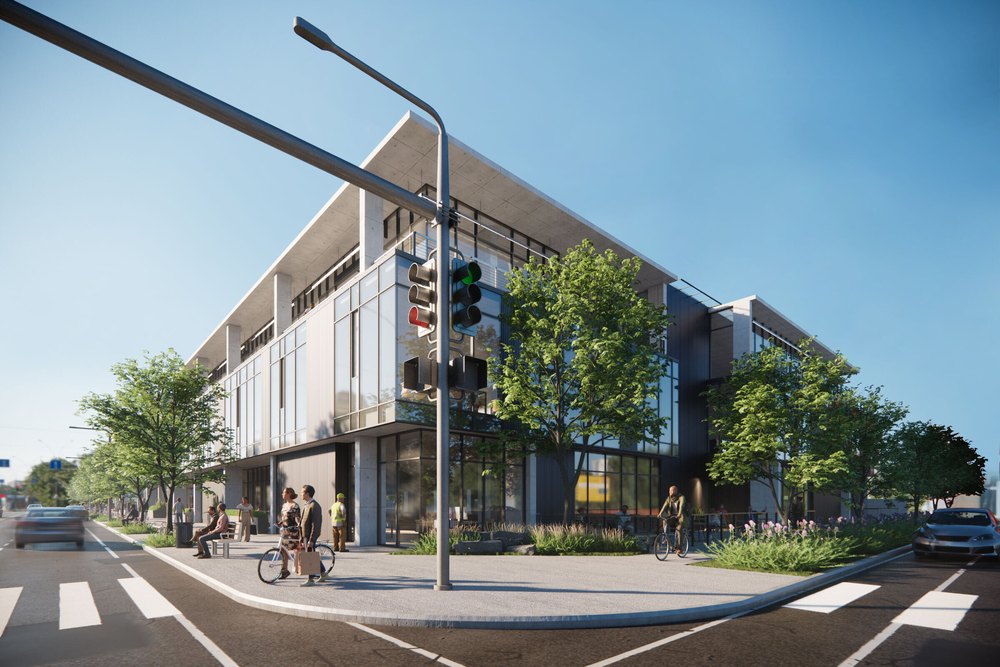 洛杉矶 Abramson Architects 设计的绿色办公建筑 Urban Canopy