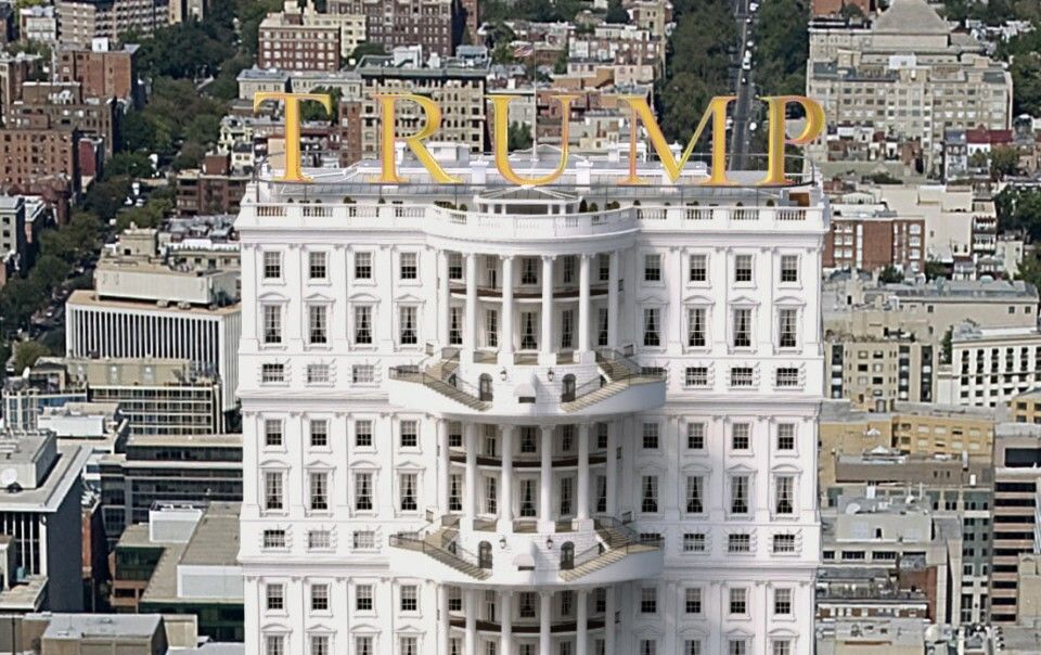 川普的白宫大楼 / Victor Enrich